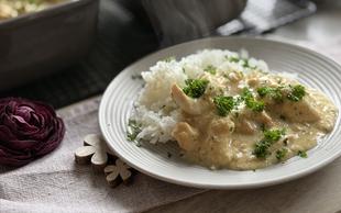 Zwiebel-Sahne-Hähnchen Rezept - Quadratische Ofenhexe® - Pampered Chef® 