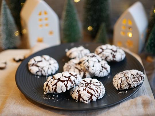 Rezept Chocolate-Crinkle-Cookies vom großen Ofenzauberer von Pampered Chef® 