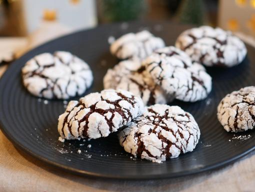 Rezept Chocolate-Crinkle-Cookies vom großen Ofenzauberer von Pampered Chef® 