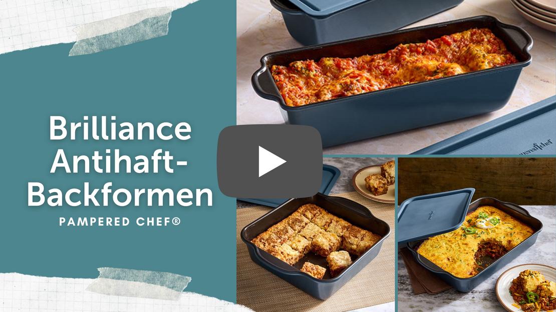 Erklärung - Brilliance Antihaft-Backformen - Video - Pampered Chef® 