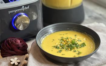 Rezept Maissuppe - Deluxe Blender - Pampered Chef®