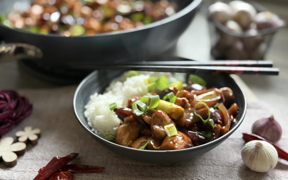 Kung Bao Chicken Rezept - Pfannenrezept - Pampered Chef® 