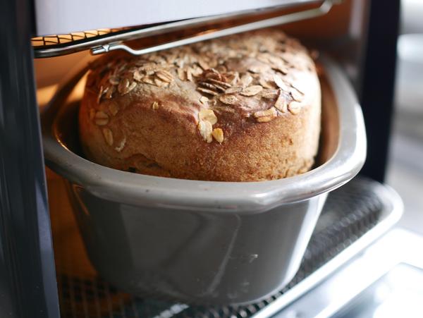 Brot gebacken für Rezept Air Fryer Brot aus dem Air Fyrer von Pampered Chef® 