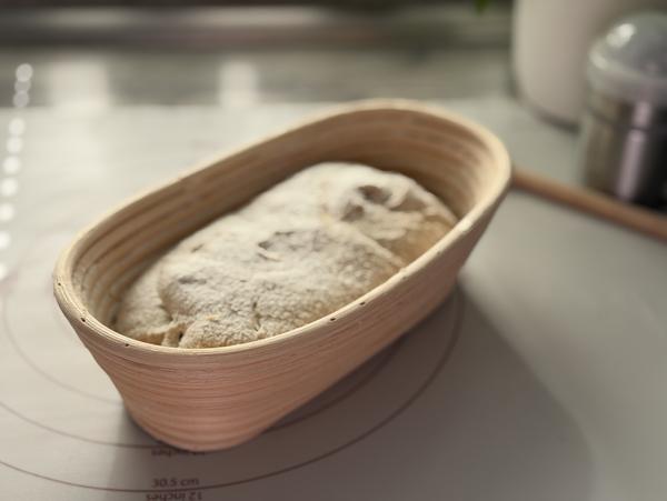 Teig in Gärkörbchen für Rezept Hiller-Kruste aus dem kleinen Ofenmeister 