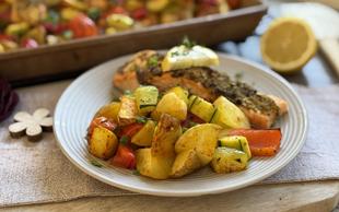 Zitronenlachs Rezept - Großer Ofenzauberer - Pampered Chef® 