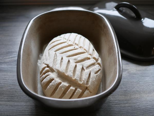 Brotlaib für Rezept Feierabend-Brot aus dem Ofenmeister von Pampered Chef® 