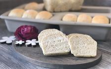 Toastbrot aus der Mini-Kastenform von Pampered Chef® - gebacken und in Scheiben