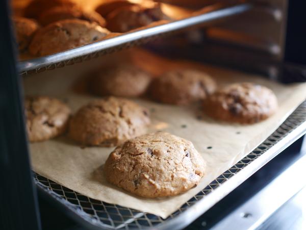 Kekse im Air Fryer für Rezept Chocolate Chip Cookies aus dem Air Fryer von Pampered Chef® 