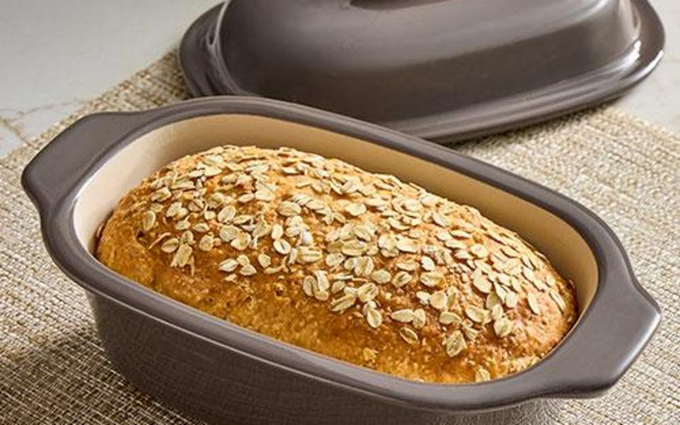 Kleiner Ofenmeister von Pampered Chef® - mit gebackenem Brot