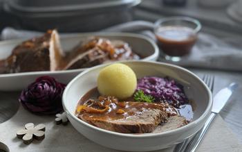 Rinderbraten mit Zwiebelsoße Rezept - Ofenmeister - Pampered Chef® 