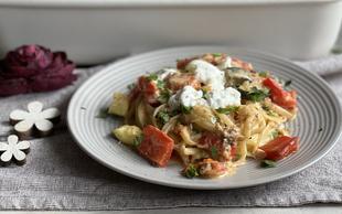 Burrata Pasta Rezept - Ofenhexe® - Pampered Chef® 