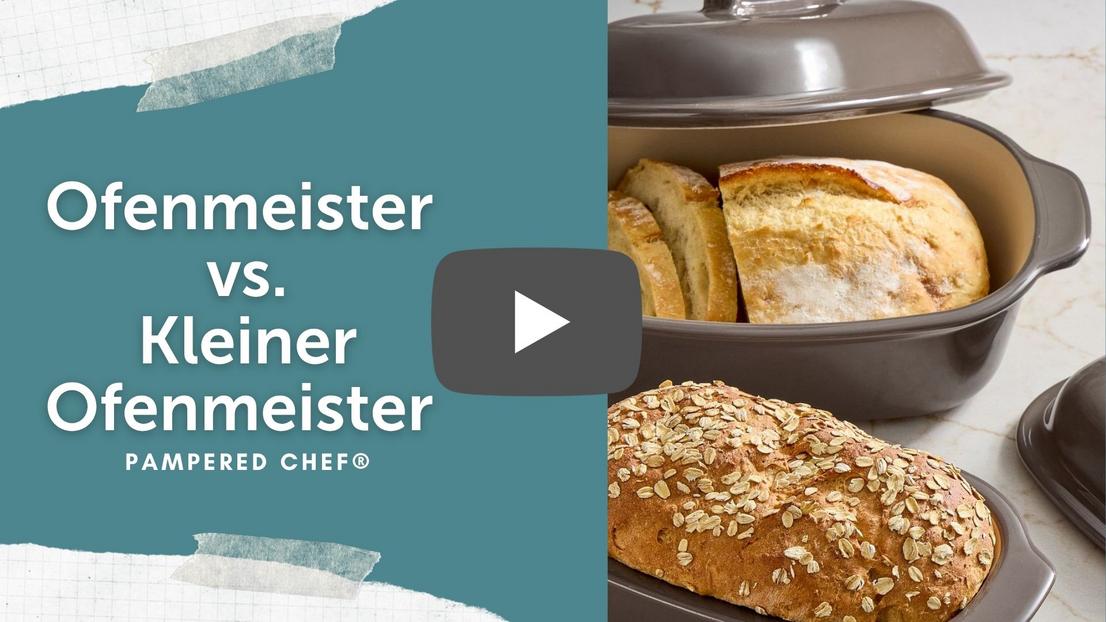 Video YouTube Ofenmeister und Zaubermeister von Pampered Chef® 