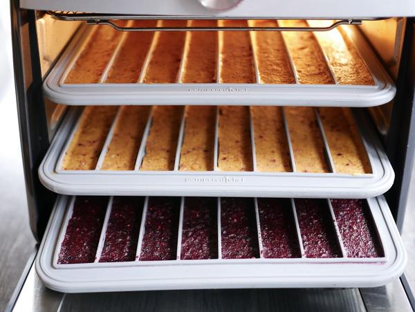 Fruchtpüree gebacken für Rezept Fruchtleder aus dem Air Fryer von Pampered Chef® 