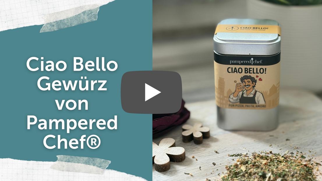 Cover für Video Gewürzmischung Ciao Bello von Pampered Chef® 