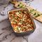 Rechteckige Auflauform mit gebackenem Auflauf von Pampered Chef® 