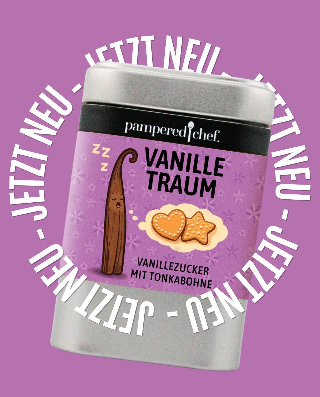Flyer - Vanilletraum Gewürzmischung von Pampered Chef® 