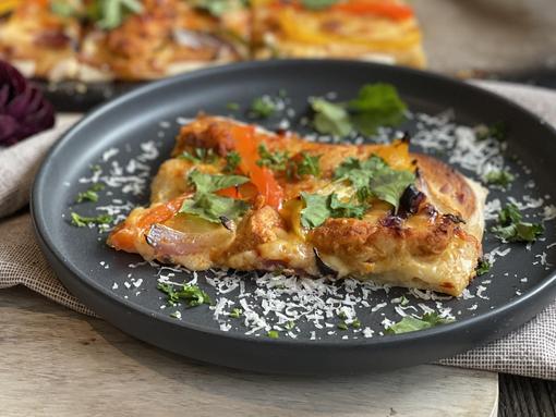 Tandoori-Pizza Rezept Rezept Tandoori-Pizza - Zauberstein - Pampered Chef®