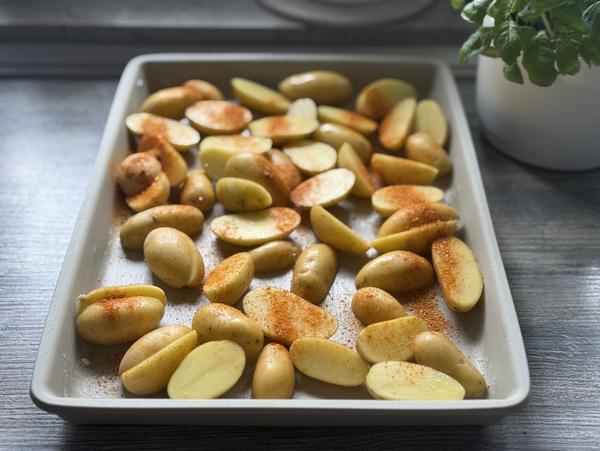 Kartoffeln - Gemüse-Kartoffel-Blech Rezept - Großer Ofenzauberer 