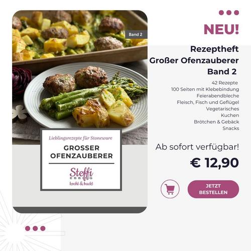 Rezeptheft - Großer Ofenzauberer Band 2 von Steffi Ebbing