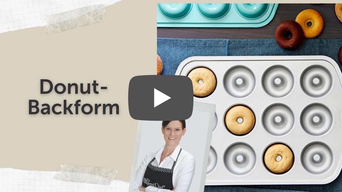 Video YouTube Donutform von Pampered Chef® 