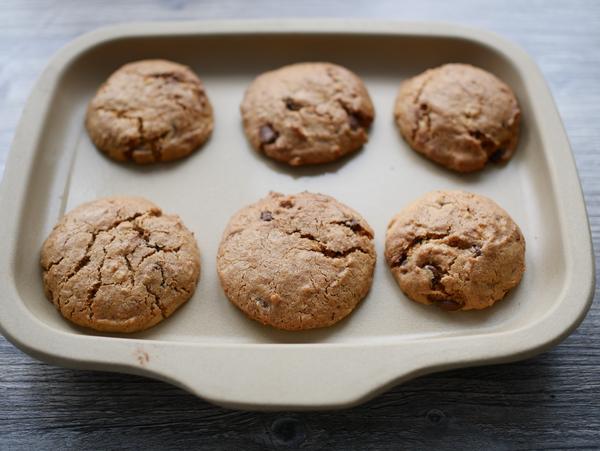 Kekse gebacken für Rezept Chocolate Chip Cookies aus dem Air Fryer von Pampered Chef® 