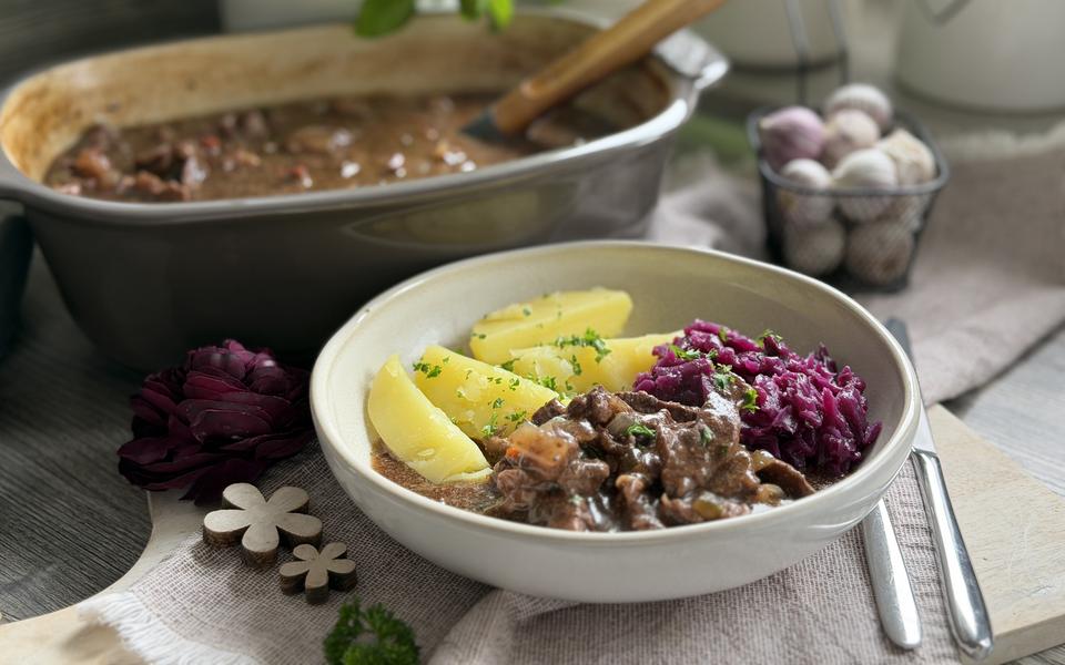 Rouladen-Topf Rezept aus dem Ofenmeister von Pampered Chef®