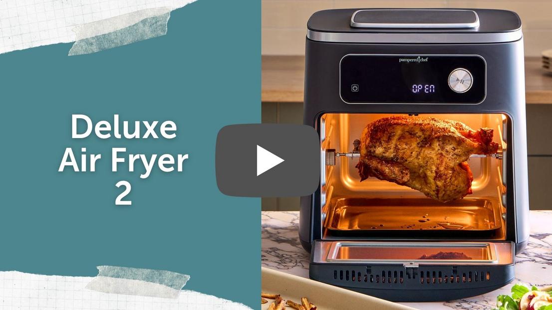 YouTube Video Deluxe Air Fryer 2 von Pampered Chef® 
