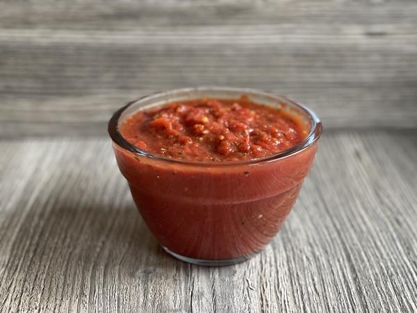 Tomatensoße - Rezept Cannelloni mit Rukola aus der Ofenhexe® von Pampered Chef® 