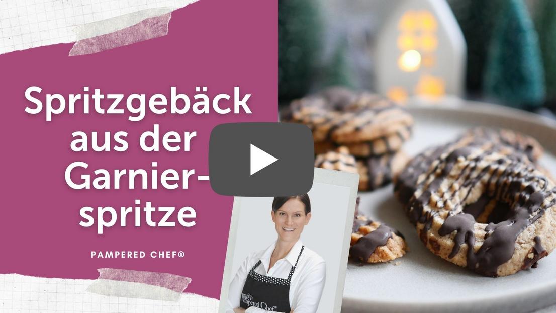 Video Spritzgebäck aus der Garnierspritze Easy von Pampered Chef® 