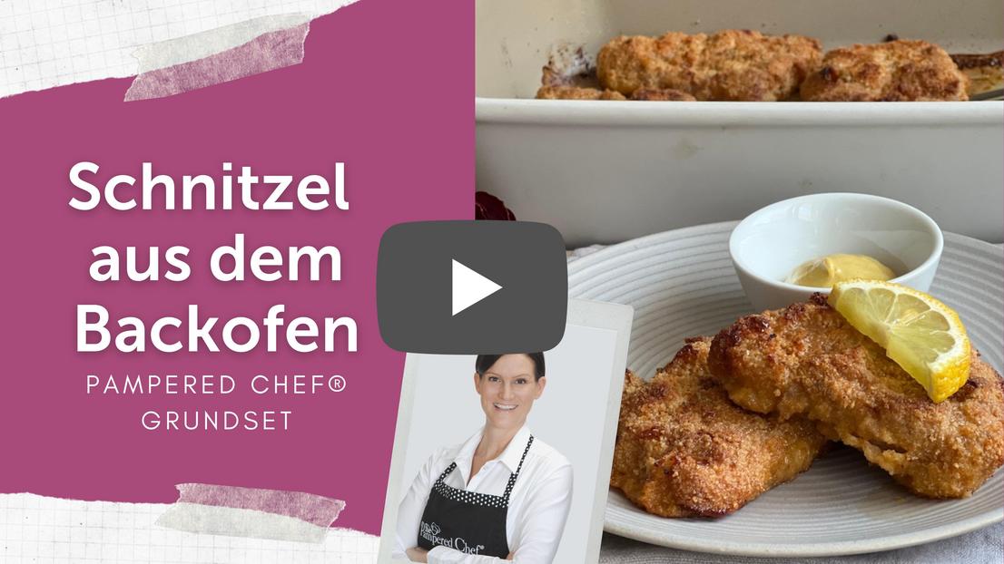 YouTube Rezept - Schnitzel aus der Ofenhexe® von Pampered Chef® 