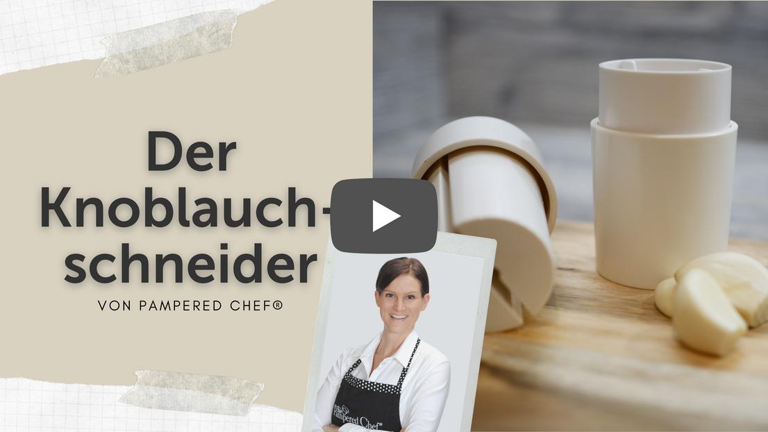 Video YouTube Knoblauchschneider von Pampered Chef® 