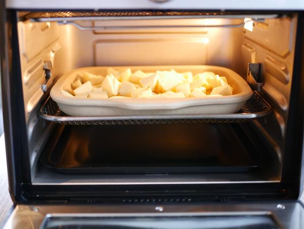 Backform für Rezept Bratapfelpfannkuchen aus dem Air Fryer von Pampered Chef® 