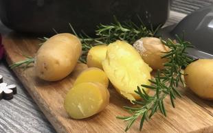Kartoffeln auf Holzbrett aus dem kleinen Zaubermeister von Pampered Chef®