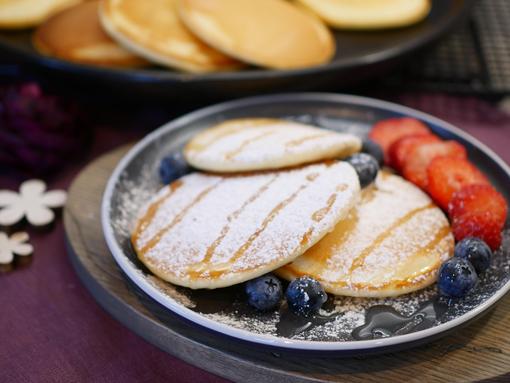 Pancakes vom Pampered Chef® Rockcrok Grillstein 