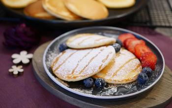 Pancakes vom Pampered Chef® Rockcrok Grillstein