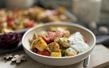 Hähnchen mit Kartoffeln und Gemüse - Großer Ofenzauberer - Pampered Chef® 