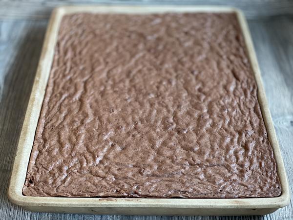 Teig gebacken - Lebkuchen-Kuchen vom großen Ofenzauberer von Pampered Chef® 