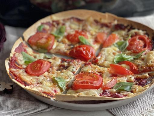 Rezept Blitz Margherita Pizza - Deluxe Air Fryer - Pampered Chef® 