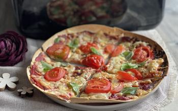 Rezept Blitz Margherita Pizza - Deluxe Air Fryer - Pampered Chef® 