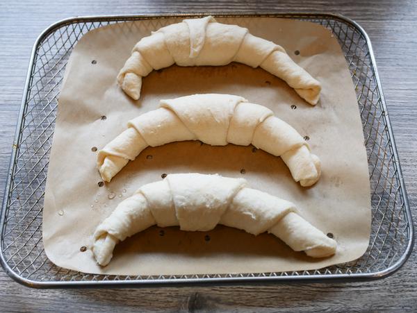 Teiglinge Rezept Croissants aus dem Air Fryer von Pampered Chef® 