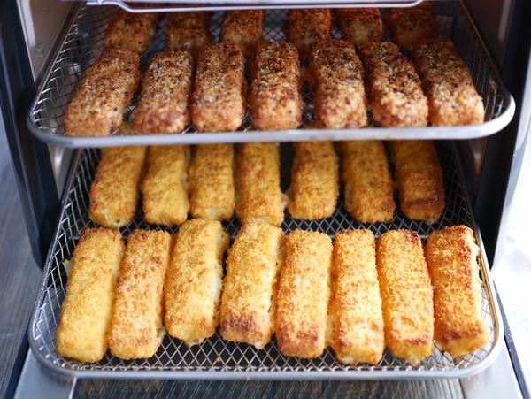 Fischstäbchen gegart für Rezept Fischstäbchen aus dem Air Fryer von Pampered Chef® 