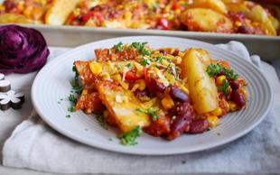 Rezept Chili Cheese Kartoffeln vom großer Ofenzauberer von Pampered Chef® 