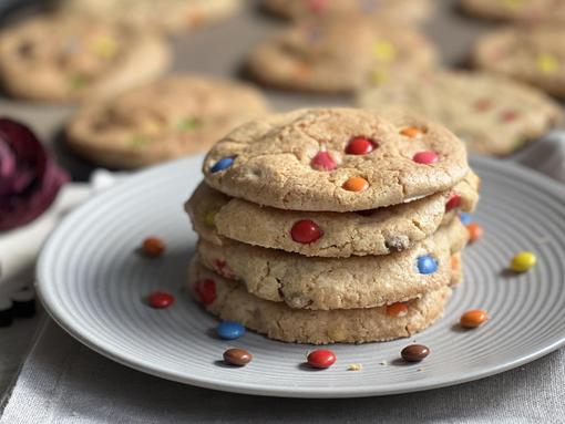 Rezept Smarties-Cookies vom Zauberstein von Pampered Chef® 