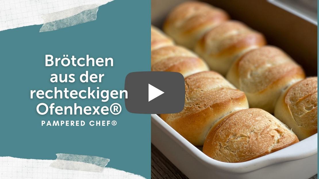 Video zum Rezept Bäckerbrötchen aus der Ofenhexe® von Pampered Chef® 
