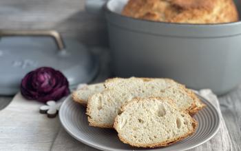 Brot gebacken für Rezept Linsenbrot aus dem Gusstopf von Pampered Chef®