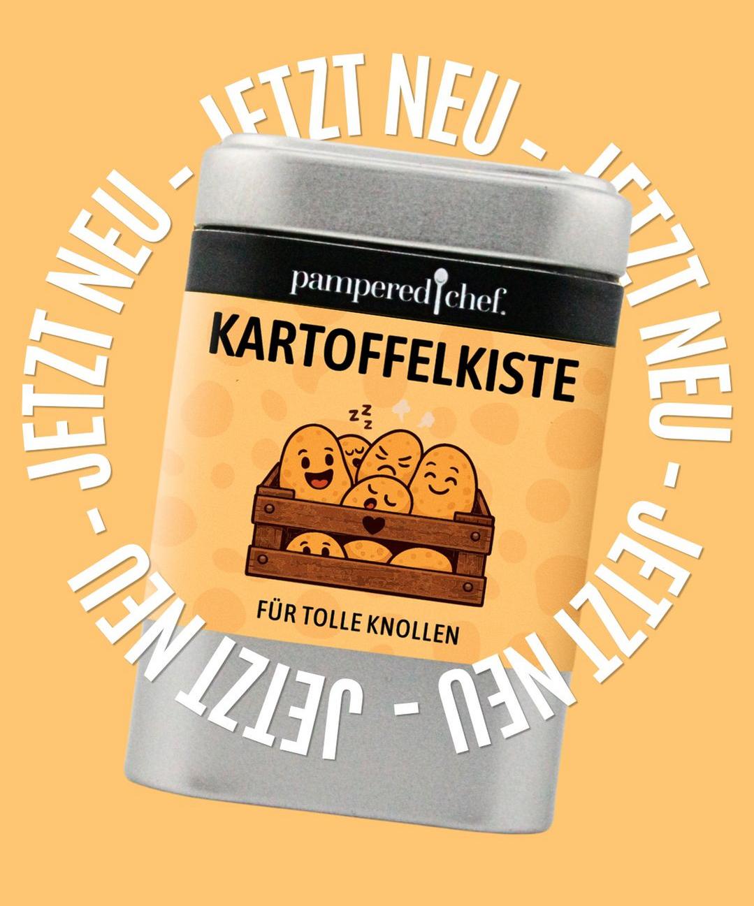 Flyer - Kartoffelkiste Gewürzmischung von Pampered Chef® 