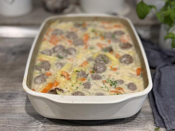 Gemüsetopf XXL Rezept - Schritt 4 Hackbällchen - Gemüsetopf XXL Rezept - Grundset - Pampered Chef®