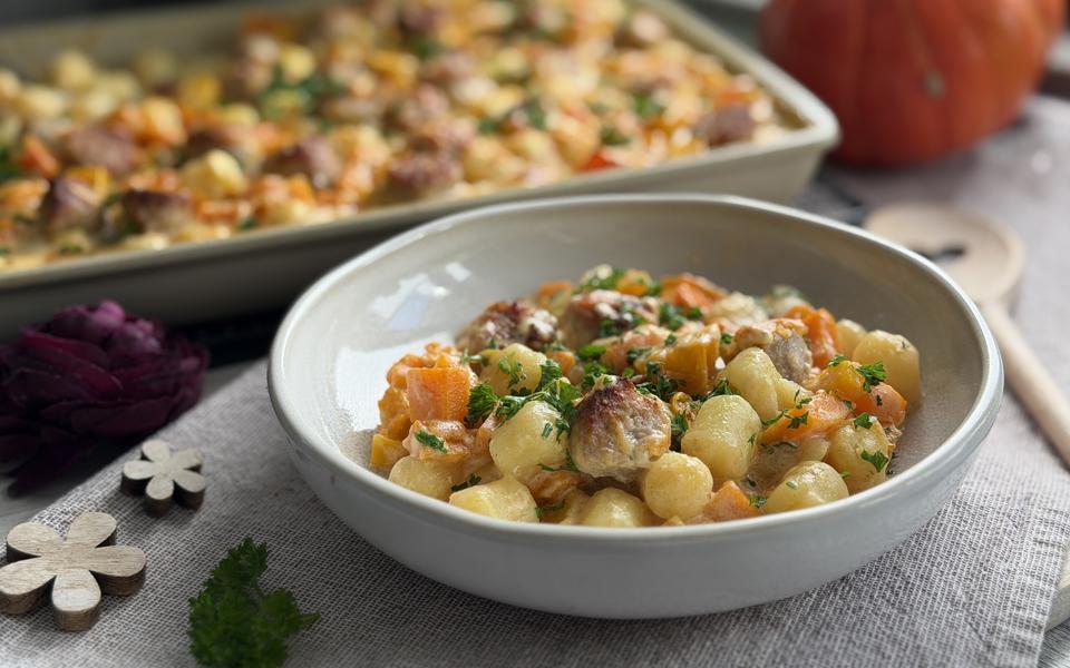 Rezept Kürbis-Gnocchi-Blech vom großen Ofenzauberer von Pampered Chef®