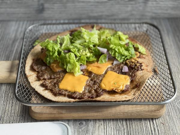 Salat - Rezept Big Mac Taco Wrap - Air Fryer - Pampered Chef® 