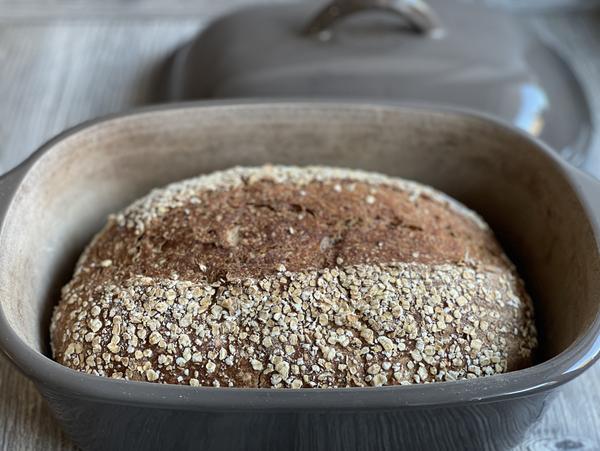 Brot gebacken - Rezept Emmer-Dinkelchen aus dem Ofenmeister von Pampered Chef® 